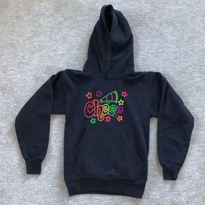 Hanes Comfort Blend Hooded “Cheer” Sweatshirt Sz.M